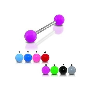 Šperky4U piercing do jazyka PJ01103-GR