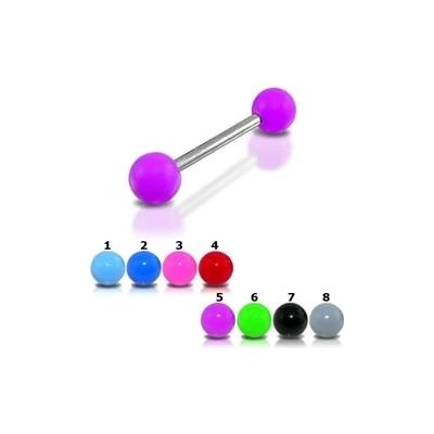 Šperky4U piercing do jazyka PJ01103-GR