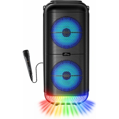 Media tech Přenosný karaoke Bluetooth reproduktor BT POWER AUDIO MT3183 s mikrofonem