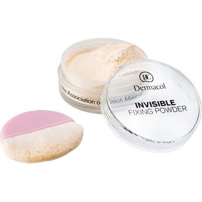 Dermacol Invisible Fixing Powder Transparentní fixační pudr Natural 13,5 g – Zboží Mobilmania