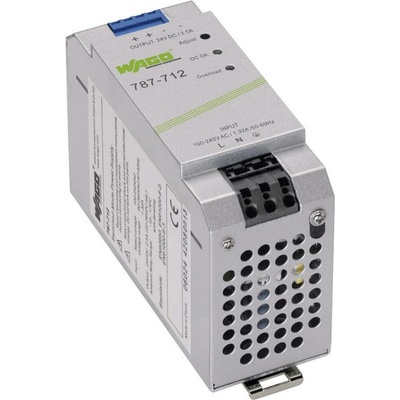 WAGO EPSITRON® ECO POWER 787-712 sieťový zdroj na montážnu lištu (DIN lištu), 24 V/DC, 2.5 A, 60 W, výstupy 1 x