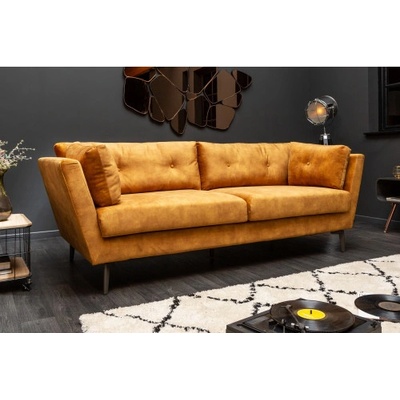 Komfort-nábytok 40325 220cm Marvelous Zamat Žltá