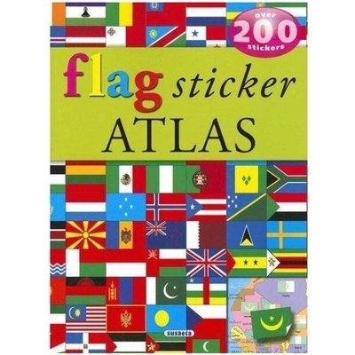 Flag sticker atlas -over 200 stickers AJ
