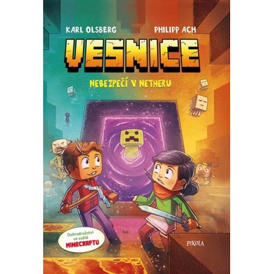Minecraft: Vesnice. Nebezpečí v Netheru