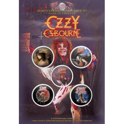 RAZAMATAZ значки ozzy osbourne - diary of a madman - razamataz - bb142