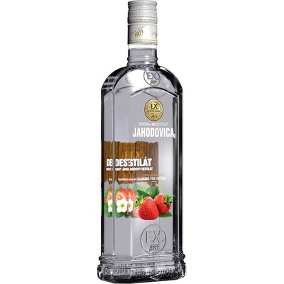 Prelika Jahodovica Extra Jemná 42% 0,7 l (čistá fľaša)