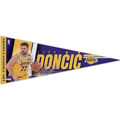 Wincraft Vlajka Luka Doncic Los Angeles Lakers NBA Premium Pennannt