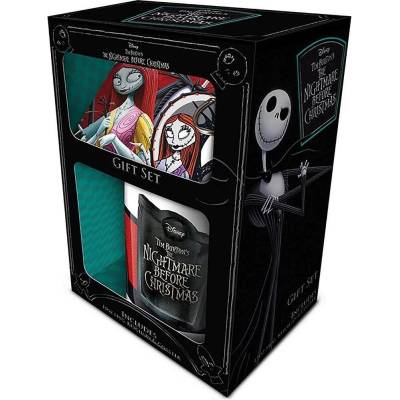 Pyramid Подаръчен комплект Pyramid The Nightmare Before Christmas Jack and Sally, 3 части