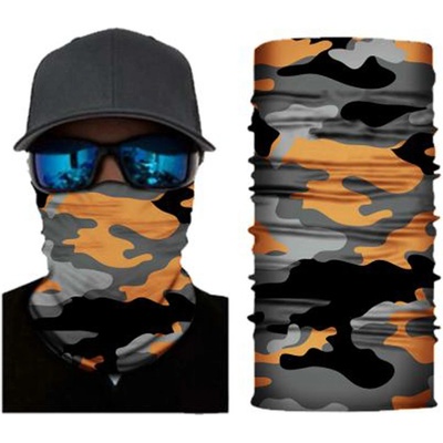 Multifunkčná šatka orandžová