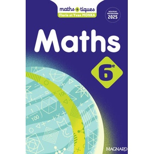 Maths et tiques 6e - Manuel élève | Monka, Monka (2025)