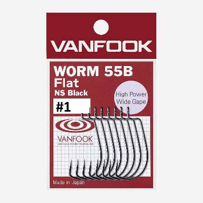 Vanfook Worm 55B Flat vel.2 6 ks