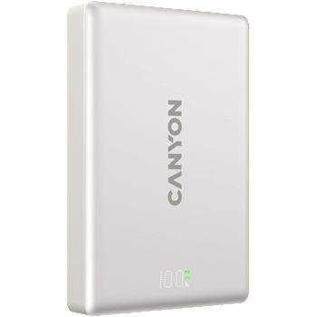 CANYON OnPower 511 PD20W, Безжично зареждане, MagSafe, 10000mAh, Сив (CNS-CPB511G)