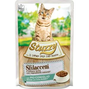 Stuzzy Cat Shreds накъсано заешко месо 85 г