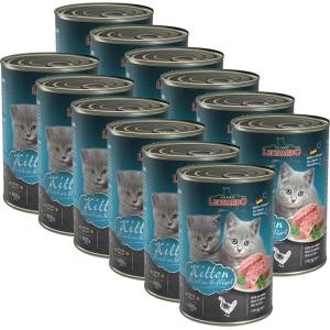 Leonardo Консерва за котенца Leonardo Kitten 12 x 400 г