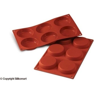 Silikomart Silikonová forma Tartaletka silikon terakota 72 ml 8 cm