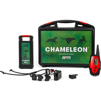 MARTIN SYSTEM® Elektronický obojek CHAMELEON® III B MEDIUM & PT3000 & FINGER KICK