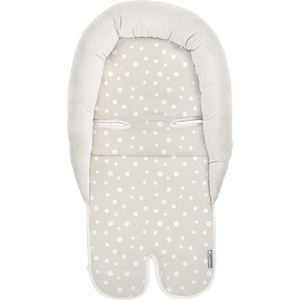 Kikkaboo Мемори подложка за столче за кола Kikkaboo - Dots, Beige (31106010112)