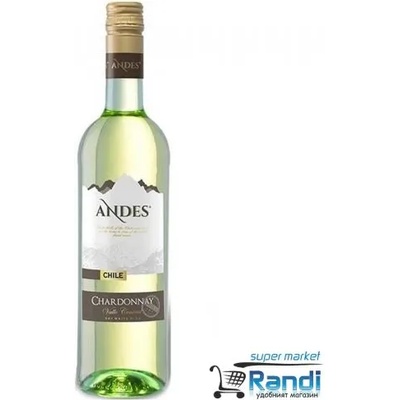 Вино Чили Andes Шардоне 750мл