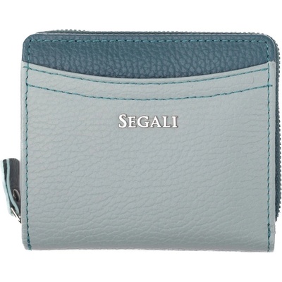 Segali dámska kožená peňaženka SG 27544B Sage Peacock Blue