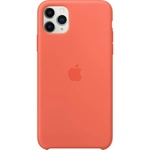 Apple iPhone 11 Pro Max Silicone Cover clementine (MX022ZM/A)