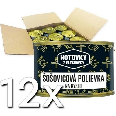 Hotovky z plechovky Šošovicová polievka na kyslo 400ml | 12ks v kartóne