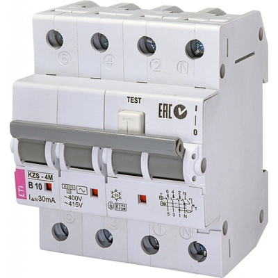 ETI KZS-4M B10 3p+N 0,03A AC 002174002