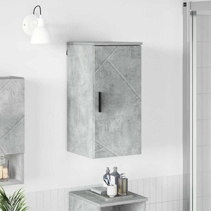 vidaXL Шкаф за баня Циментено сиво 30 x 31, 5 x 61 см (883347)
