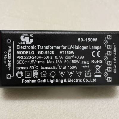 Elektronický transformátor Gedi GD-9928 ET150W (50–150W)