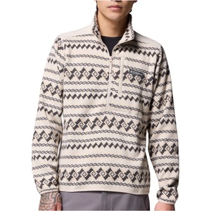 Columbia Мъжки поларен пуловер Columbia Sweater Weather Printed Half Zip II Fleece jumper - Dark Stone / Knitknot (005-5322-0411)
