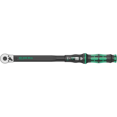 Wera Click-Torque C 3 momentový kľúč s prepínací račňou 1/2" 12,5 mm 40 - 200 Nm 05075622001