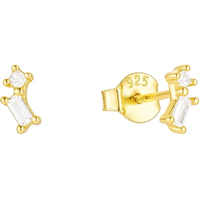 Olivie strieborné náušnice PATRICIE GOLD 8827