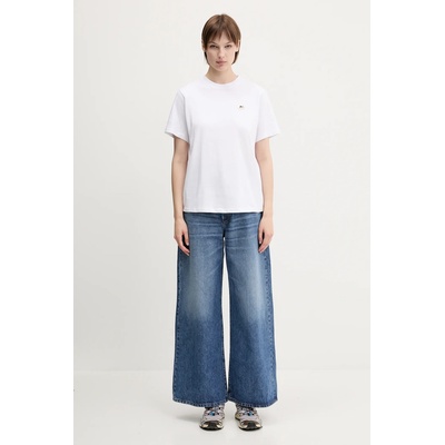 Fiorucci Памучна тениска Fiorucci Angel Patch Slim Fit (W02SPTSH101CJ01WH01)