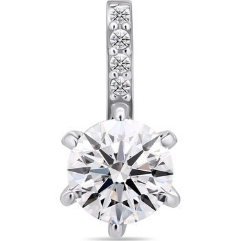 Brilio Silver strieborný prívesok so zirkónmi PT60W