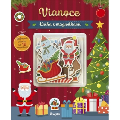 Kniha s magnetkami: Vianoce