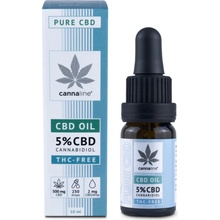 Cannaline CBD Konopný olej BEZ THC 5% 500 mg 10 ml