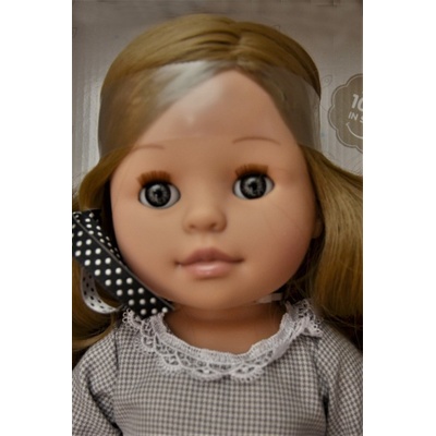 Paola Reina Realistická Emma v černo-bílých šatech Soy Tú 42 cm
