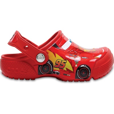 Crocs FUN LAB CARS CLOG 204116 8C1 FLAME