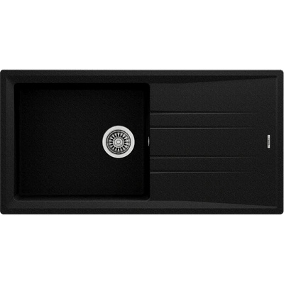 Teka Гранитна мивка, обръщаема, за шкаф 60 см Stone 60 L-TG ЧЕРЕН МЕТАЛИК (М.1020.ЧМ)