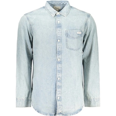 Calvin Klein Мъжка риза с дълъг ръкав calvin klein, Размер m, Цвят Синьо (lv04rg908g_az3y7)