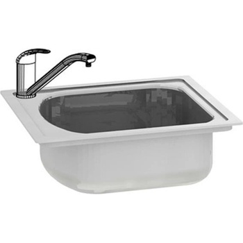 HOBIS Dřez bez odkapávače DRE