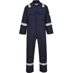 Portwest bizweld iona biz5 / Огнеупорен светлоотразителен гащеризон - тъмносин m (biz5nvrm)