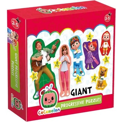 Cocomelon Детски пъзел Cocomelon - С големи части (HMU29518)