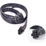  Захранващ кабел PCI-E 8-пин мъжки към 2xPCI-E 8-пин мъжки (PCIE8MTO2X8M)