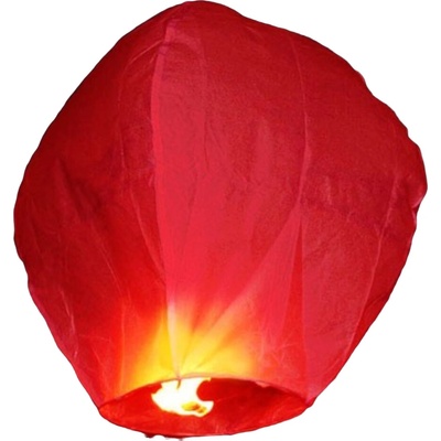 Lampion štěstí Červená