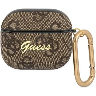 Guess Калъф Guess GUA34GSMW, за AirPods 3, кафяв (3666339009748)