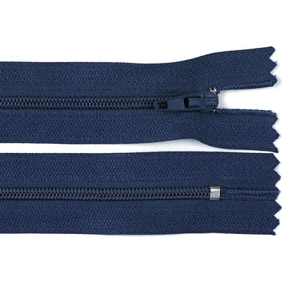 Spirálový zip šířka 3 mm délka 20 cm pinlock Barva: 330 modrá tmavá