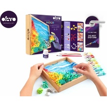Okto 3D Obraz modelovací set motív "Pokojný oceán" 21 x 21 cm