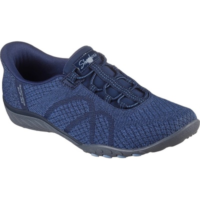 Skechers Маратонки Skechers Women's Breathe Easy Slip On Trainers - Navy