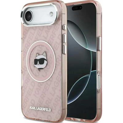 Karl Lagerfeld pouzdro IML Choupette Head Logo MagSafe pro iPhone 17 Air růžové KLHMP17MHMKBCHOP – Hledejceny.cz