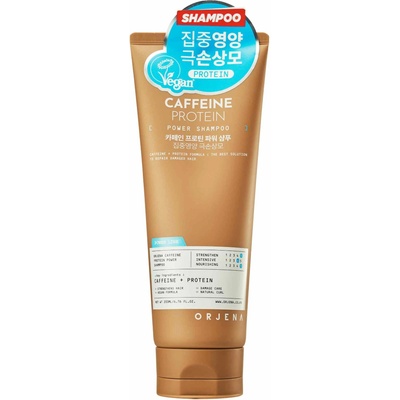 Orjena CAFFEINE PROTEIN POWER ШАМПОАН ЗА КОСА Шампоан за коса унисекс 200ml